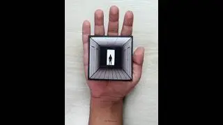 Easy Trick Art #shorts #Illusion #art #drawing #sketch