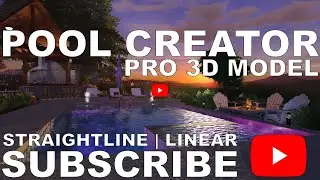 The Beringsmith Pool - Pool Creator Pro 3D Model