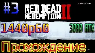 Red Dead Redemption 2 Let's Play. 3090 RTX Ultra settings 1440p Прохождение игры #3