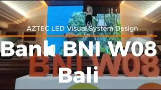 AZTEC Videotron System Design in Bank BNI Wilayah 08 Bali by PT.MTJ