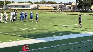 Bowie Ms vs Crockett Ms Irving Tx Football 8A