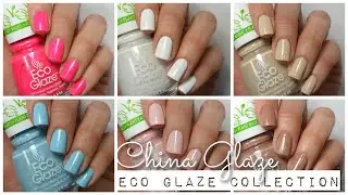 Swatches || China Glaze Eco Glaze Collection | Rikki's Nails
