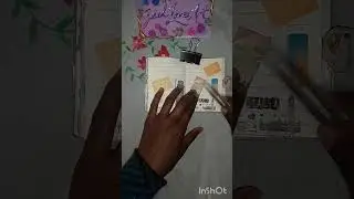 ASMR Aesthetic Journaling #scrapjournal #scrapbookjournal #art #scrapartjournal #india #2026planner