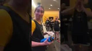 Best early birthday party ever! #iowa #collegebasketball #viral #trending #fypシ #fyp #caitlinclark