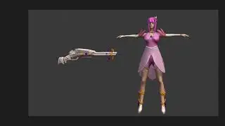 Star Guardian Caitlyn 3d model