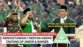 Ditekan Prabowo Sampai Vertigo, Mentan Amran Tantang GP Ansor & Banser ! Pidatonya Getarkan Podium