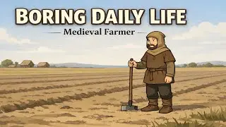 Daily Life of a Medieval Farmer | Boring History for Sleep