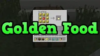 Minecraft PS3 + Xbox 360: Golden Enchanted Apple and Golden Carrot (TU14)