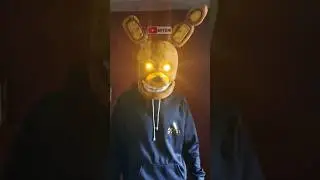 TUTORIAL máscara SPRING BONNIE película Five Nights at Freddy's #fivenightsatfreddys #fnaf