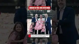 Rodrigo De Paul Welcomed at Inter Miami | Exclusive Footage & News | Sports First TV