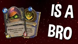 Hearthstone - Shadowshell Informant is a Bro