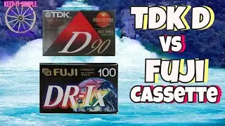 Кассета TDK D против Fuji DRIx Shootout