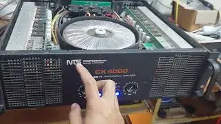 เพาเวอร์แอมป์nts cx4000 ส่งงานซ่อม