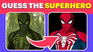 Guess the Hidden Superhero by ILLUSION 🦸&zwj;♂️⚡ 30 Easy, Medium, Hard Levels