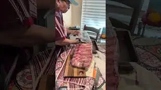 When the packaging is tougher than the meat #ribs #annoying #kitchen #shorts