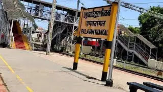 PALAVANTHANGAL (PZA) Railway Station -Kannan Colony, Pazavanthangal, CHENNAI, Tamil Nadu, INDIA