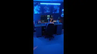 Cinematic Lighting with NanLite PavoTube II 30C💡Video Editing Desk Setup 🖍