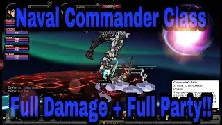 [AQW] Naval Commander [Full Damage + Full Party]