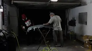 Painting The Front Bumper On My Lexus GS400