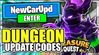 ALL NEW *DUNGEON* UPDATE CODES! Treasure Quest Roblox