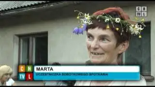 Wianki i ognie nad stawami na Groblach