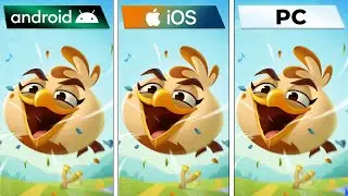 Angry Birds 2 (2015) Android vs iOS vs PC (Graphics Comparison)