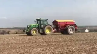 Spreading Fertilizer - Spring 2021