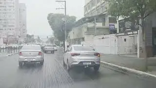 Driving from Vit&oacute;ria to Manguinhos in Heavy Rain &ndash; Real Brazil Road Trip!