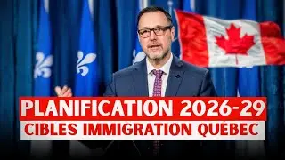 R&eacute;sidence Permanente, Planification du PSTQ (Qu&eacute;bec) : Immigration Canada 🇨🇦
