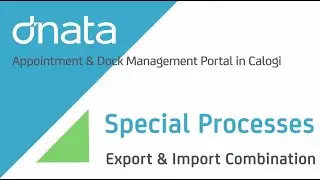 ADM Export Import Combination Appointment