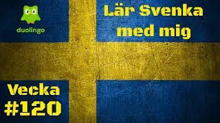 Duolingo Week 120 | [SE / EN] L&auml;r Svenska Med Mig / Learn Swedish With Me.