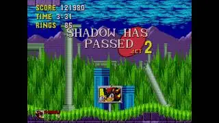 Shadow the Hedgehog in Sonic the Hedgehog - (Full Gameplay)