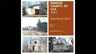 2023 Genesee County, NY Tax Foreclosed Property Auction