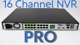 Montavue NVR Series: 16 Channel 4K PoE PRO NVR