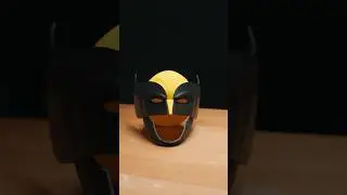 3D Printed Wolverine Helmet