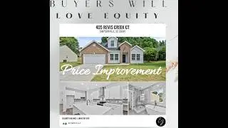 405 Revis Creek Court Price Improvement & $1,000 BA Bonus #yeahthatgreenville #onespartanburg