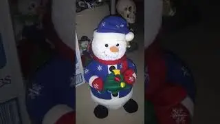 Fine toy co bobbing Snowman