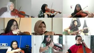 Virtual Concert || Tico Tico Bird in The Cornmeal  ||  Fiddler Strings Ensemble