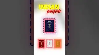 Types of Passports in India