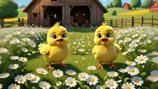 Six Baby Chicks Wear Polka Dots | Chick Song for Kids | Nursery Rhymes and Dress-Up Songs
