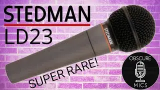 STEDMAN LD23 - A Super Rare Supercardioid Dynamic Handheld Microphone - Shure SM58 Alternative