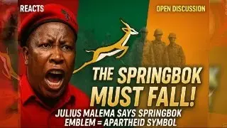 THE SPRINGBOK MUST FALL? | Julius Malema Calls Emblem an Apartheid Symbol | MD REACTS