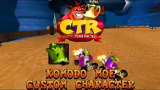 CTR Crash Team Racing: Komodo Moe Custom Character Mod