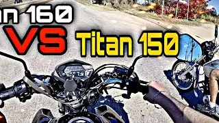 TITAN 160 vs TITAN 150 / QUAL ANDA MAIS ?