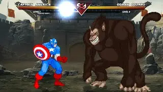 CAPTAIN AMERICA vs GOHAN OOZARU | DEATH BATTLE‼️