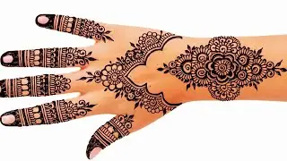 Red &hearts;️ Cone mehndi designs #Party mehndi designs #MEHNDI DESIGNS #Easy mehndi designs 