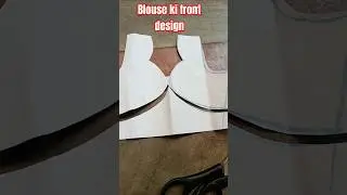 blouse ki front back design #shortvideoshort  #viralvideo #frontdesign #blousepattern #blousedesig