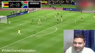 🔴LIVE : Zimbabwe vs South Africa | Africa Cup of Nations - Round 3 - Video Game Simulation