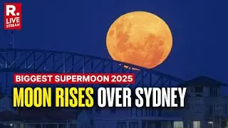 Biggest Supermoon of 2025 LIVE: 'Beaver' Moon Rises over Sydney's iconic Bondi Beach I Australia