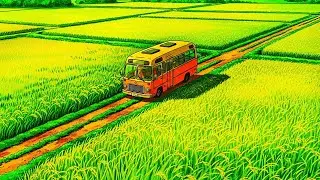 Rain, Family & Simple Joys | A Cozy Ghibli-Style Journey Through Nature